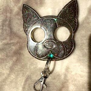 Hand made French Bulldog defense keychain 🐶🐾